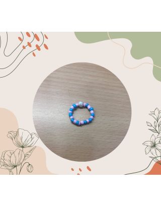 Pastel Beaded Ring
