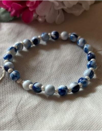 Marble Blue Bracelet