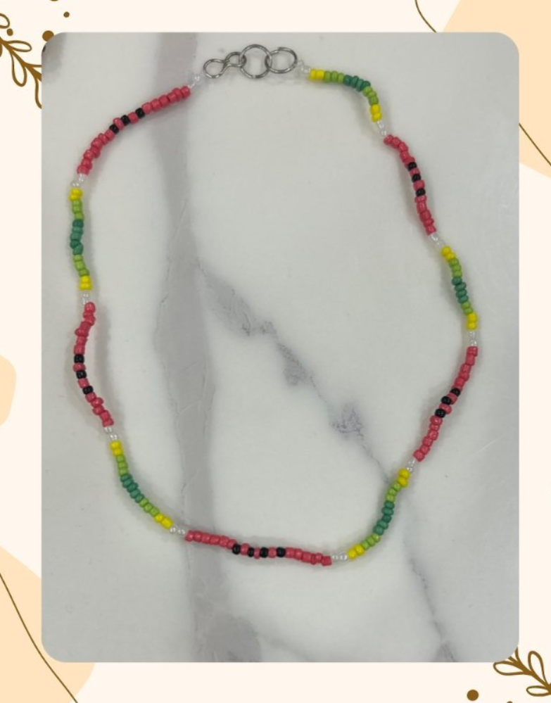 Beaded Watermelon Necklace