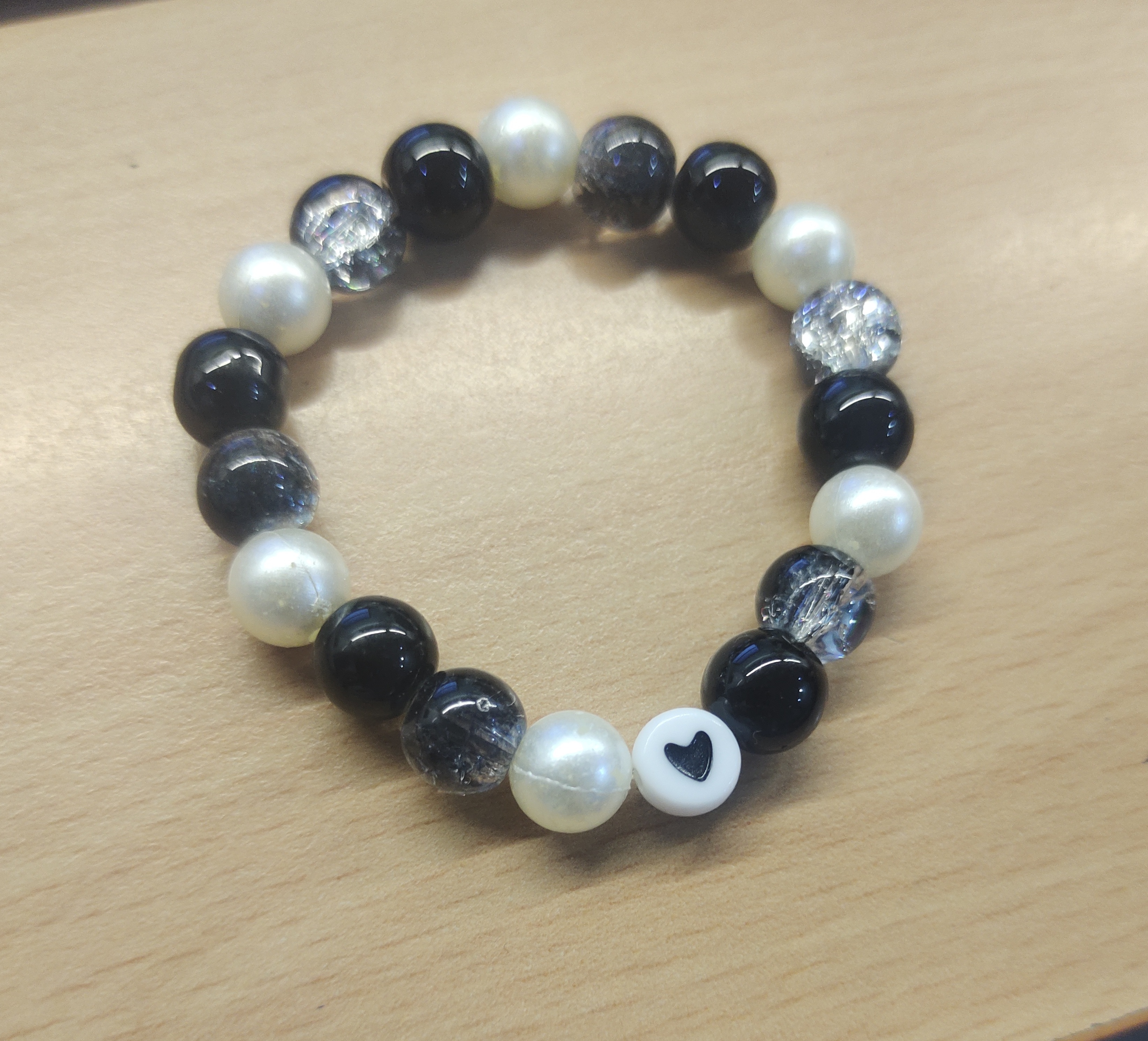 Heart Bracelet-Black