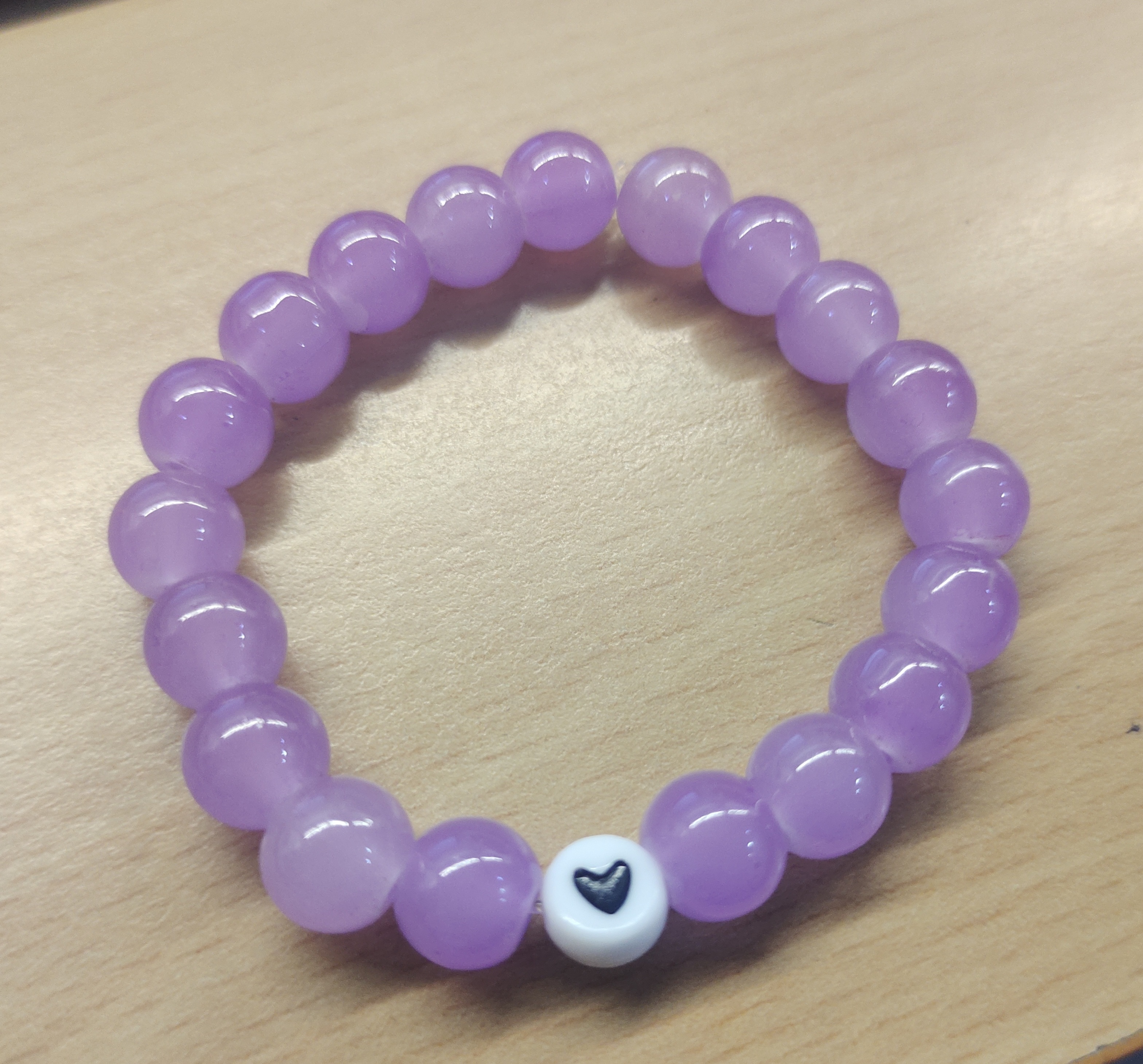 Heart Bracelet-Purple