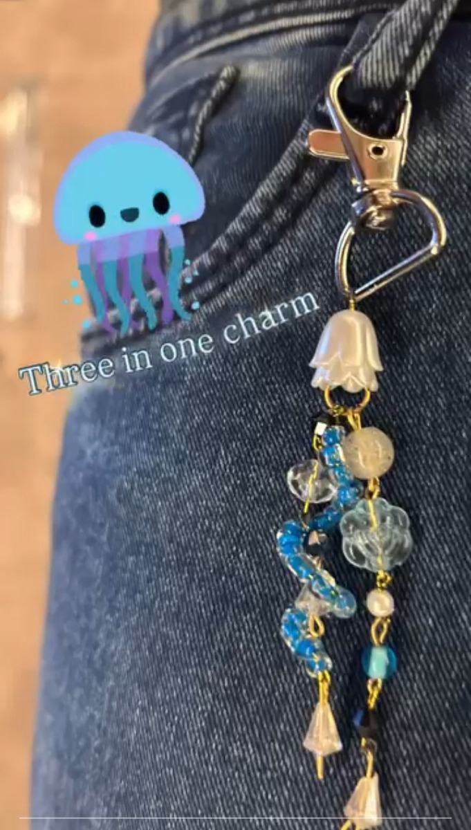 Jellyfish Dream Keychain